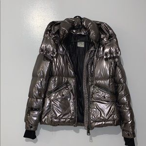 SAM Metallic down jacket